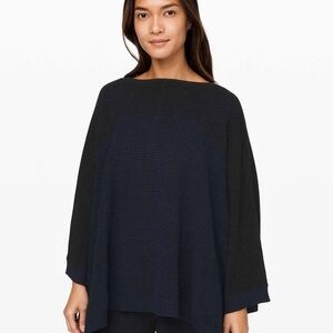 lululemon athletica Midnight Blue Poncho